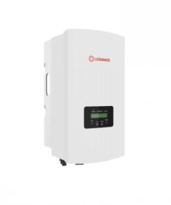 LEDVANCE INVERTER LT-8K F2 wit apparaat voor verlichting Witte LEDVANCE inverter met zwart monitor en twee groene vensters aan de voorzijde, geplaatst in verticale positie.