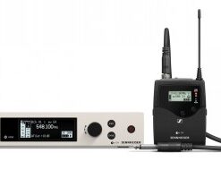 Sennheiser EW 500 G4 draadloze set voor instrumenten Sennheiser EW 500 G4 draadloos instrumentensysteem, inclusief ontvanger en zender.
