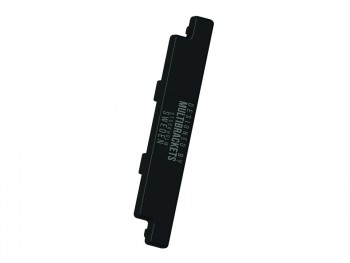 Zwarte eindkap van de Multibrackets MB PRO SERIES-reeks, rechthoekig ontwerp.