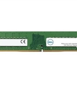 Groene Dell DDR4-geheugenmodule met witte labelsecties en goudkleurige connectorpinnen.