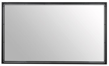 LG KT-T32E 32" touchframe - modern zwart ontwerp LG KT-T32E 32-inch zwart touchframe op een witte achtergrond.
