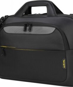 Targus CityGear 14'' zwarte laptoptas, handig en stijlvol om mee te nemen... Zwarte Targus CityGear-laptoptas, ruim voorvak, draaggreep en verstelbare schouderriem.