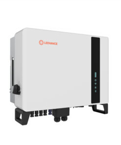 LEDVANCE LHT-HV-8K F2 inverter voor energiezuinige verlichting Witte LEDVANCE inverter, rechthoekige vorm, zwarte details en LED-lichten aan het voorpaneel.
