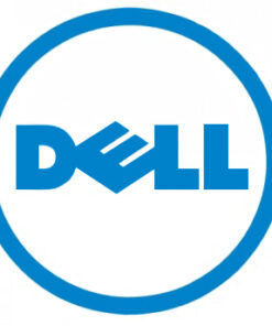 Sinivalkoinen Dell-logo, jossa sininen ympyrä ympäröi keskellä olevaa Dell Technologies -tekstiä.